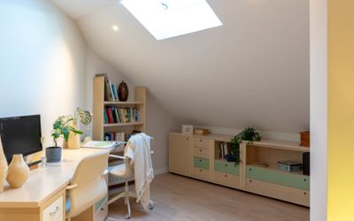 Arielle, una reforma integral de un dúplex familiar abierto y acogedor