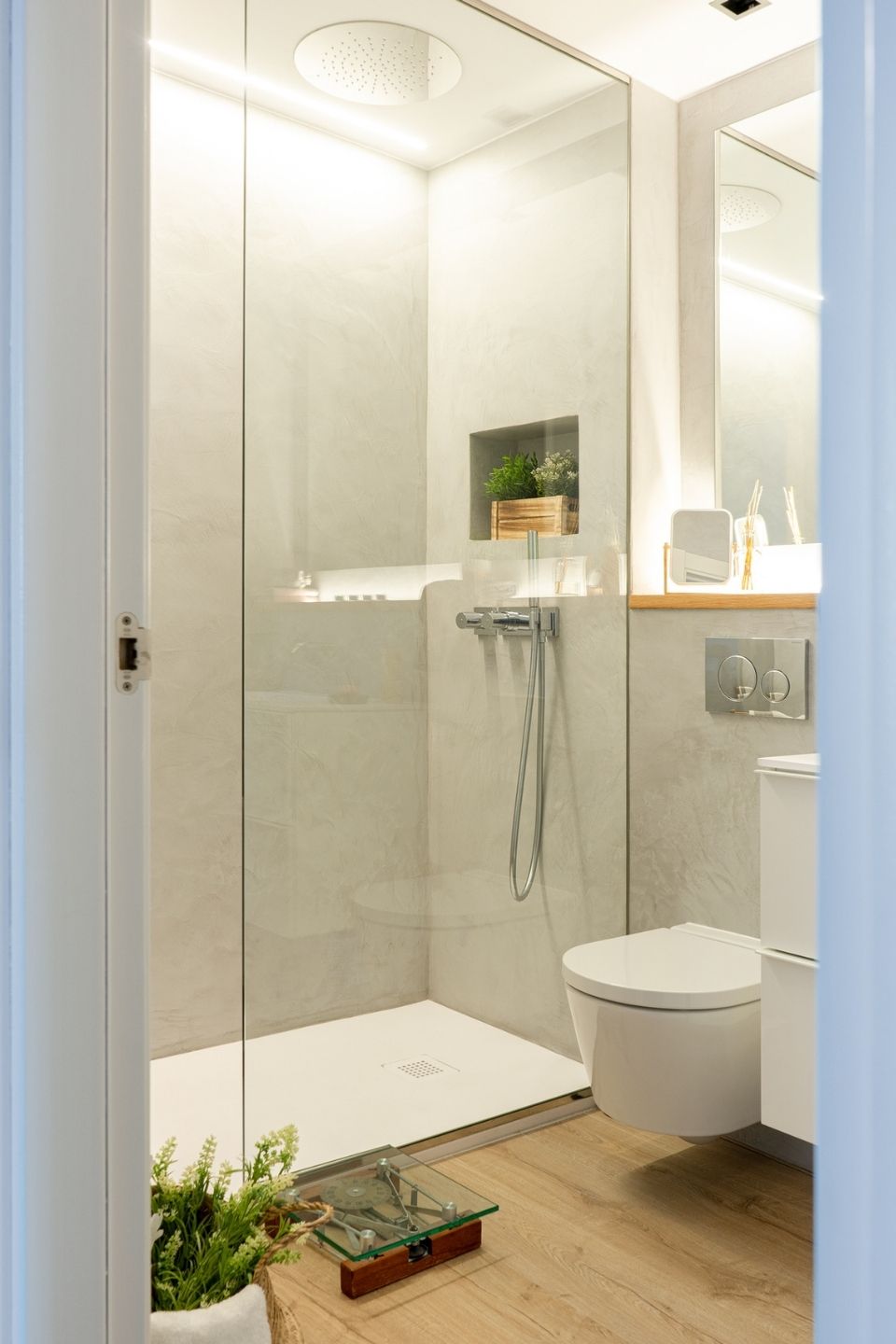 Hornacinas de baño en proyecto de Sant Cugat